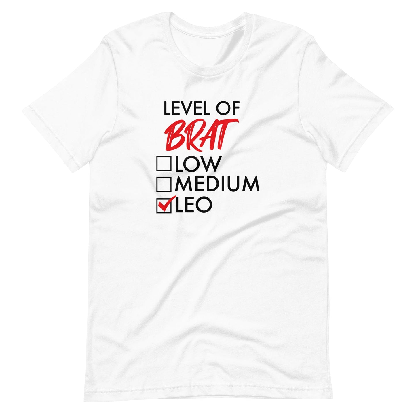 Level of Brat - Leo (Unisex T-Shirt)