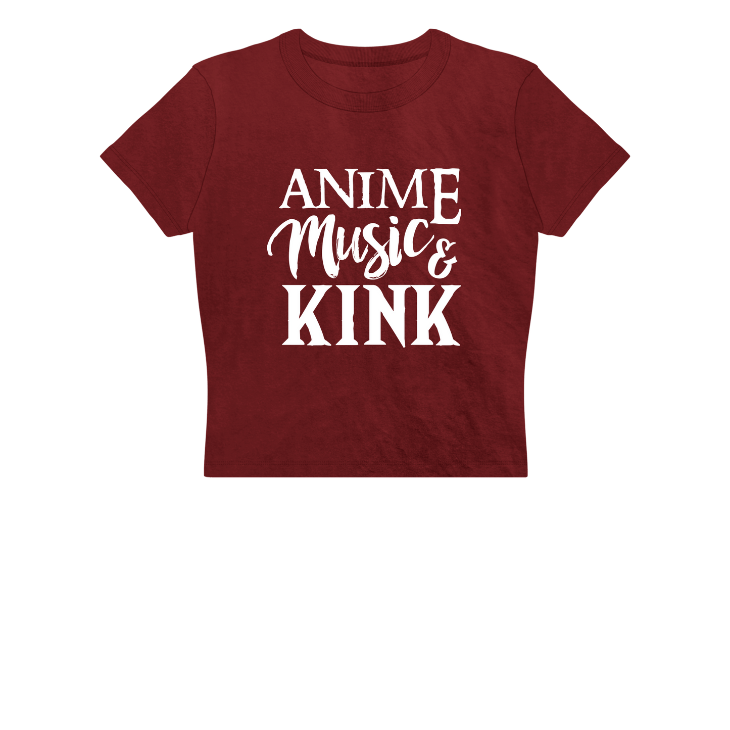 Anime, Music, and Kink Baby Tee