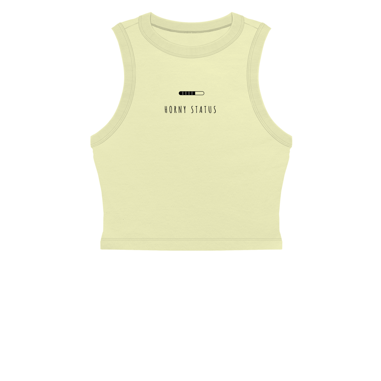 Horny Status Crop Top