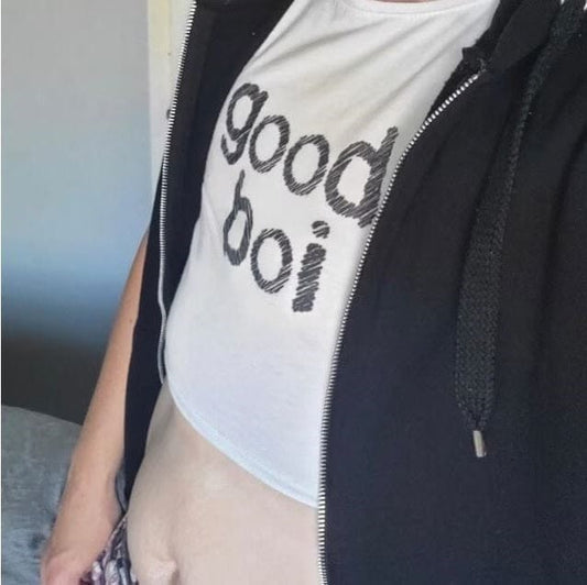 Good Boi Crop Top