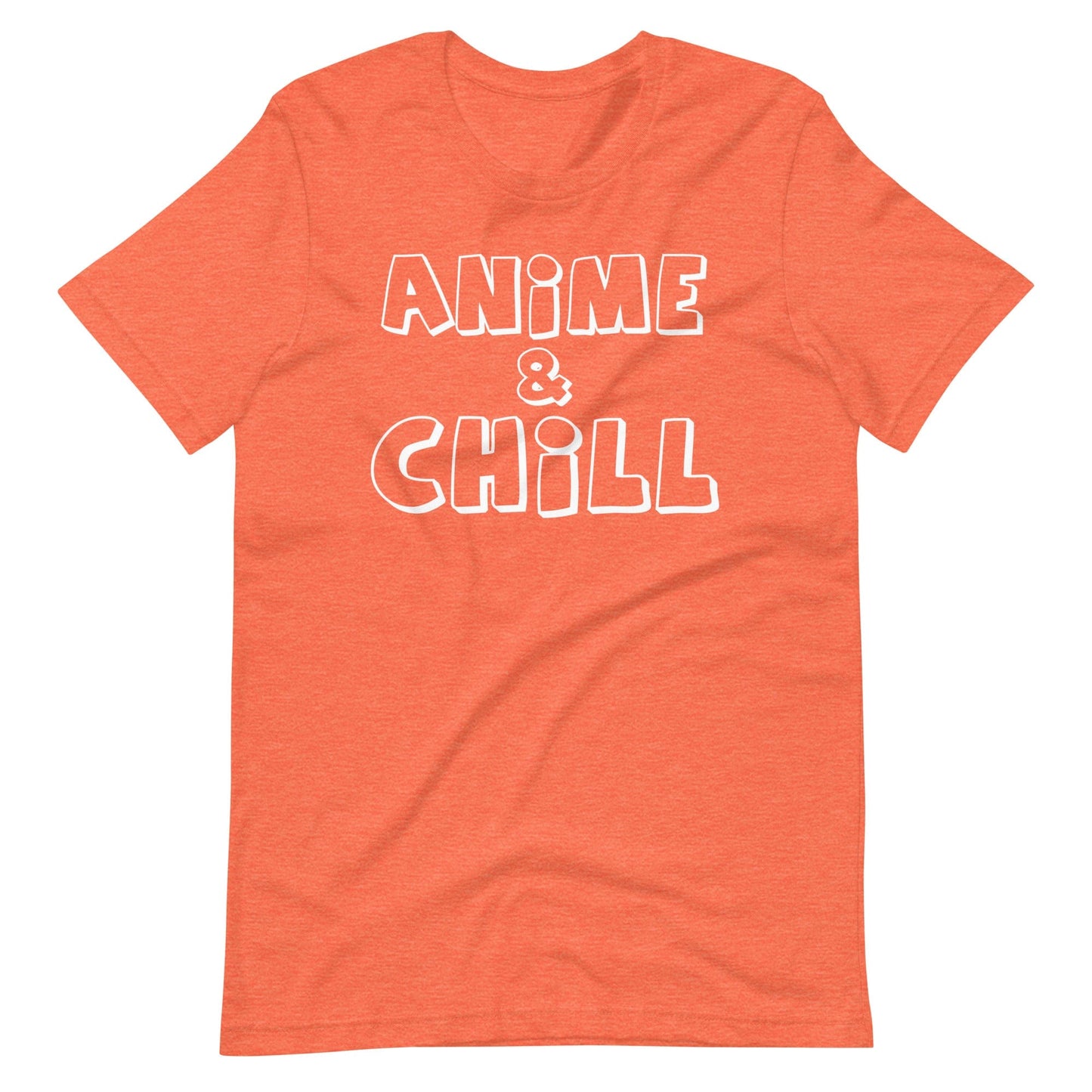Anime & Chill T-Shirt (Unisex) (White Lettering)