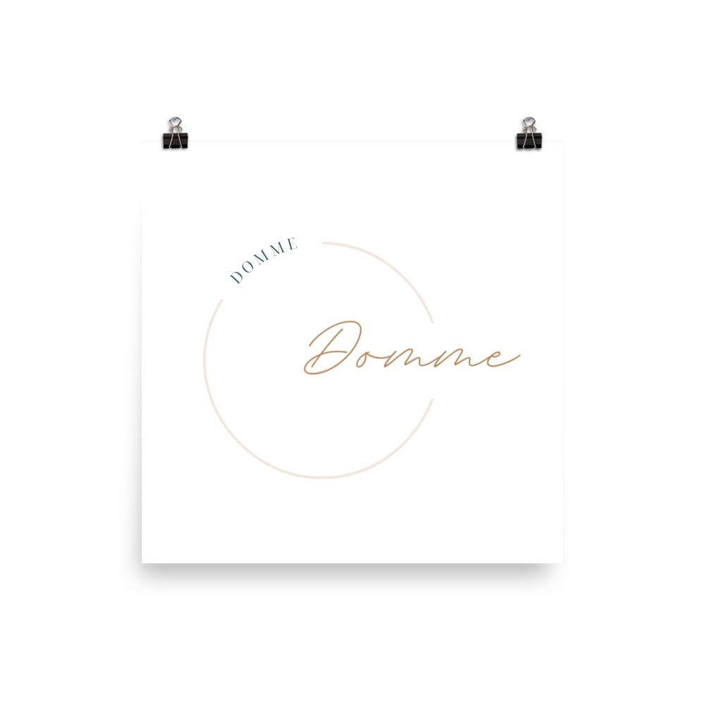 Domme Poster