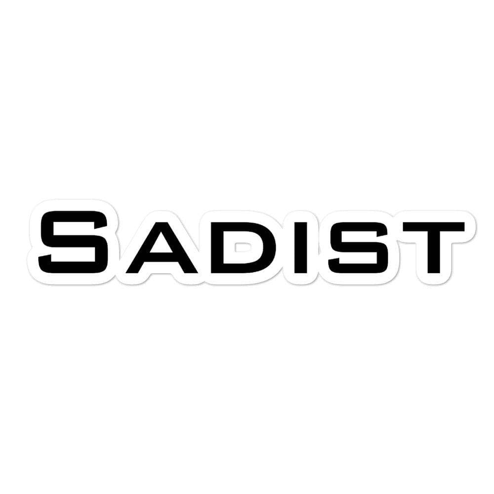 Sadist Sticker