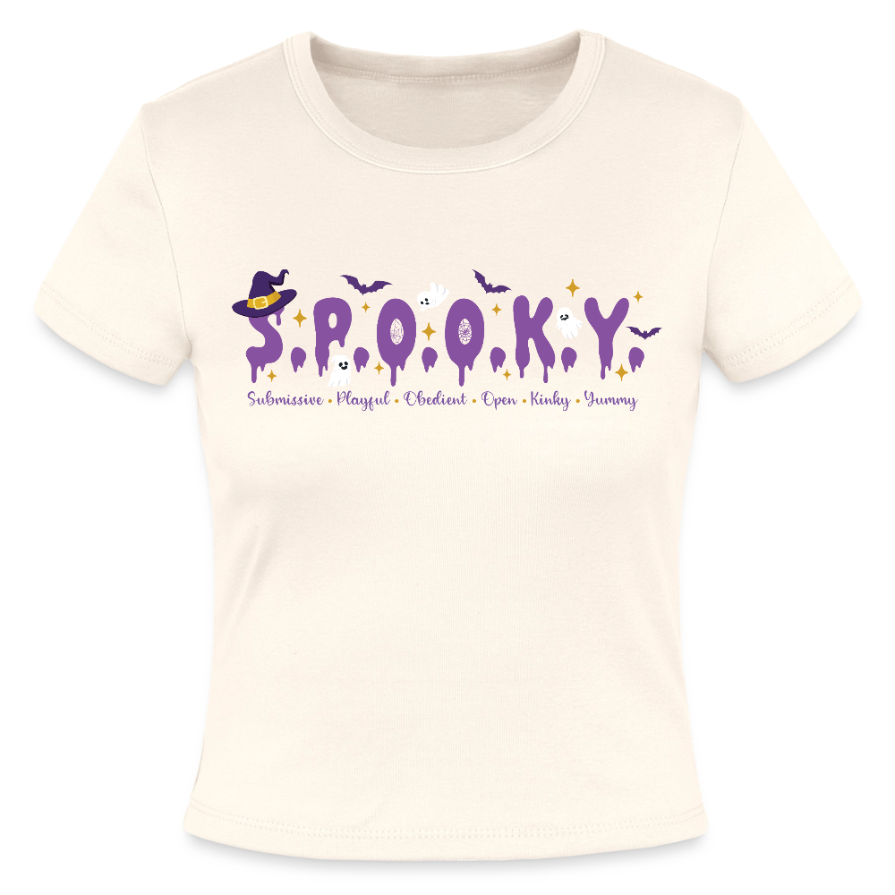Spooky Ribbed Shirt - natural