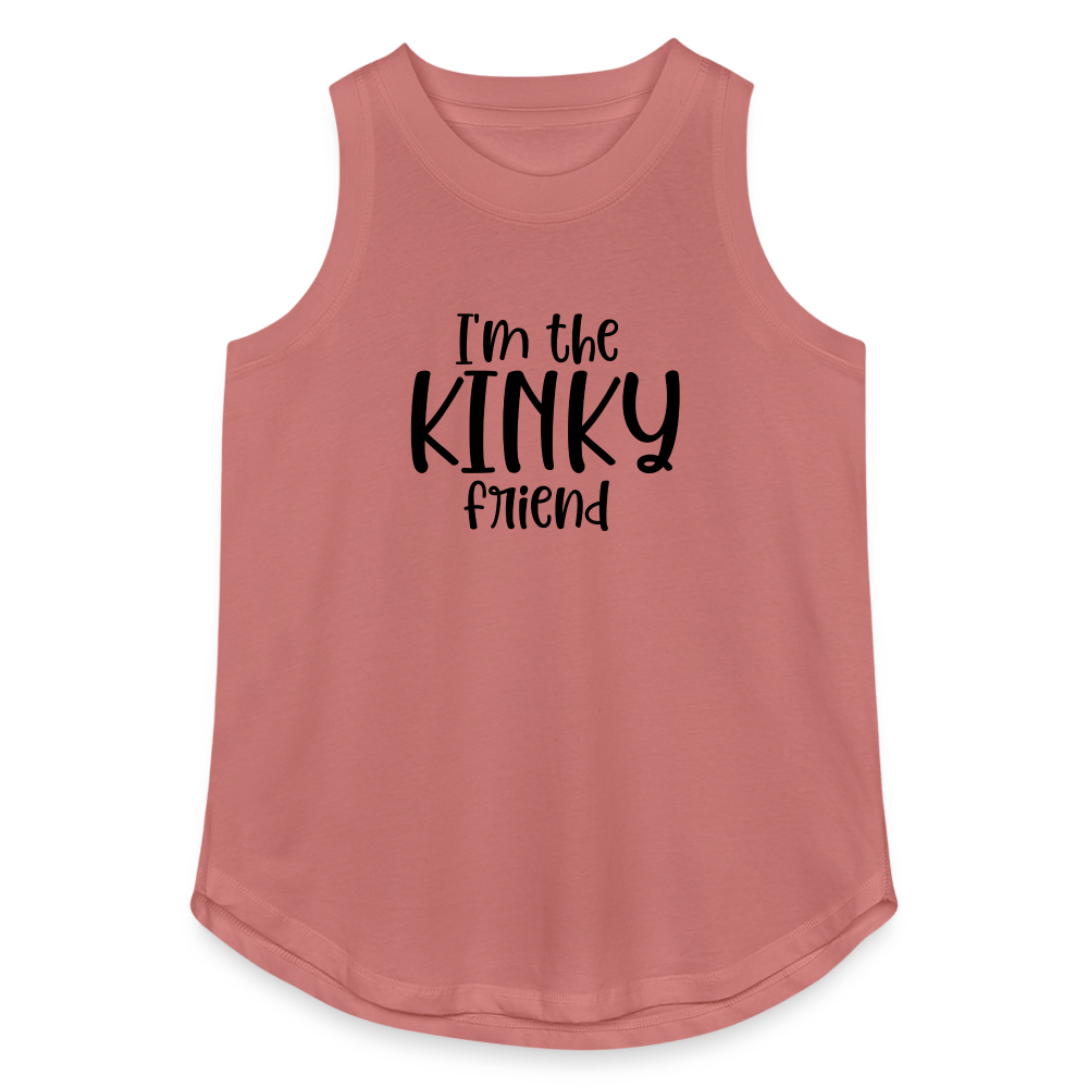 I'm The Kinky Friend (Relaxed Tank Top) - mauve