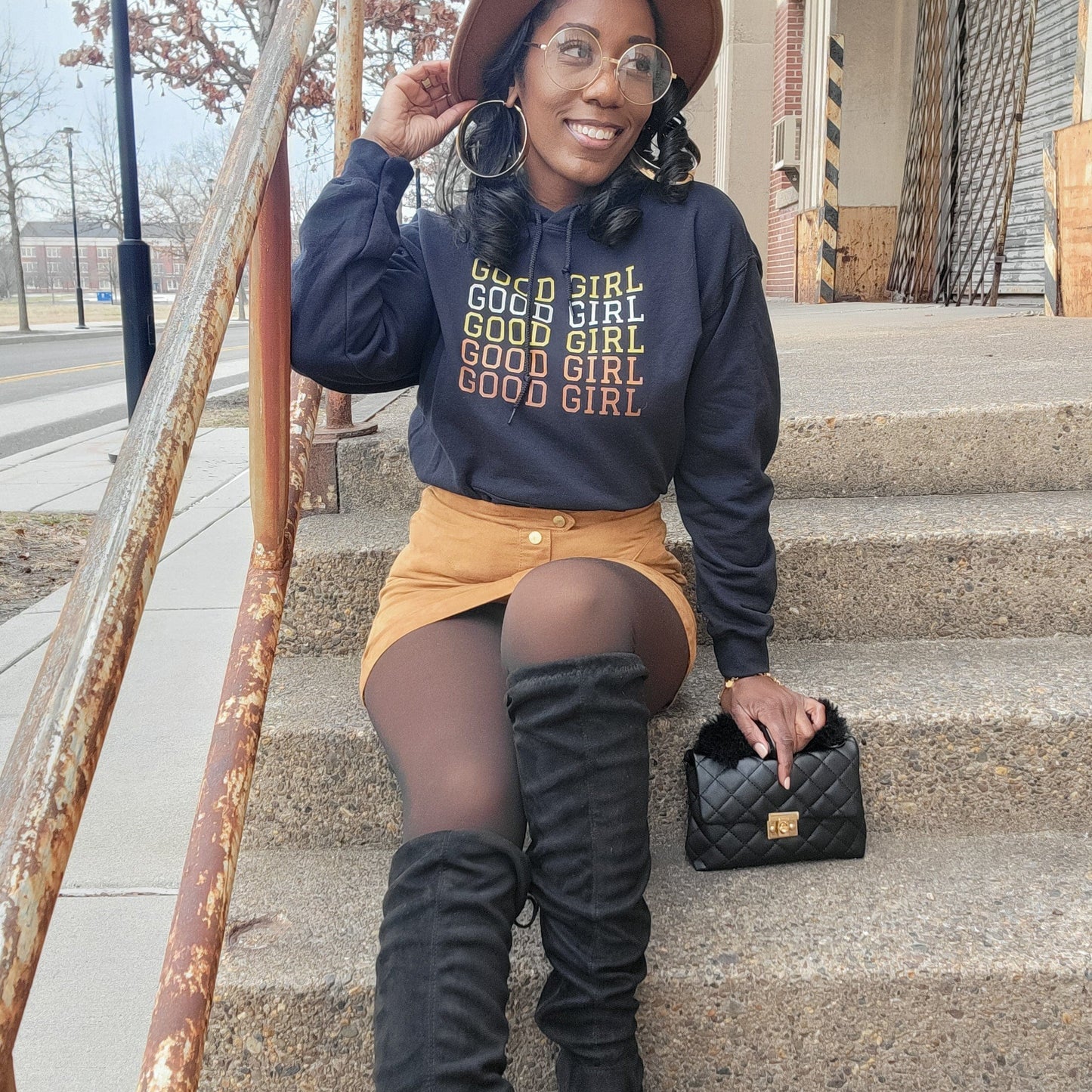 Retro Good Girl Hoodie