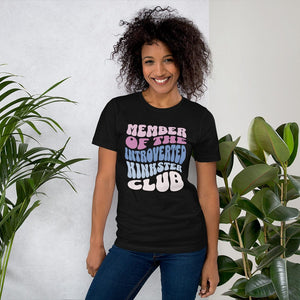 Member of the Introverted Kinkster Club T-Shirt (Unisex)