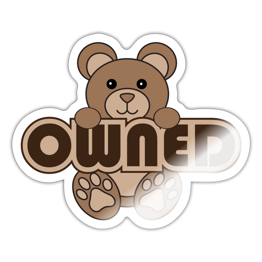 Owned Sticker - white glossy