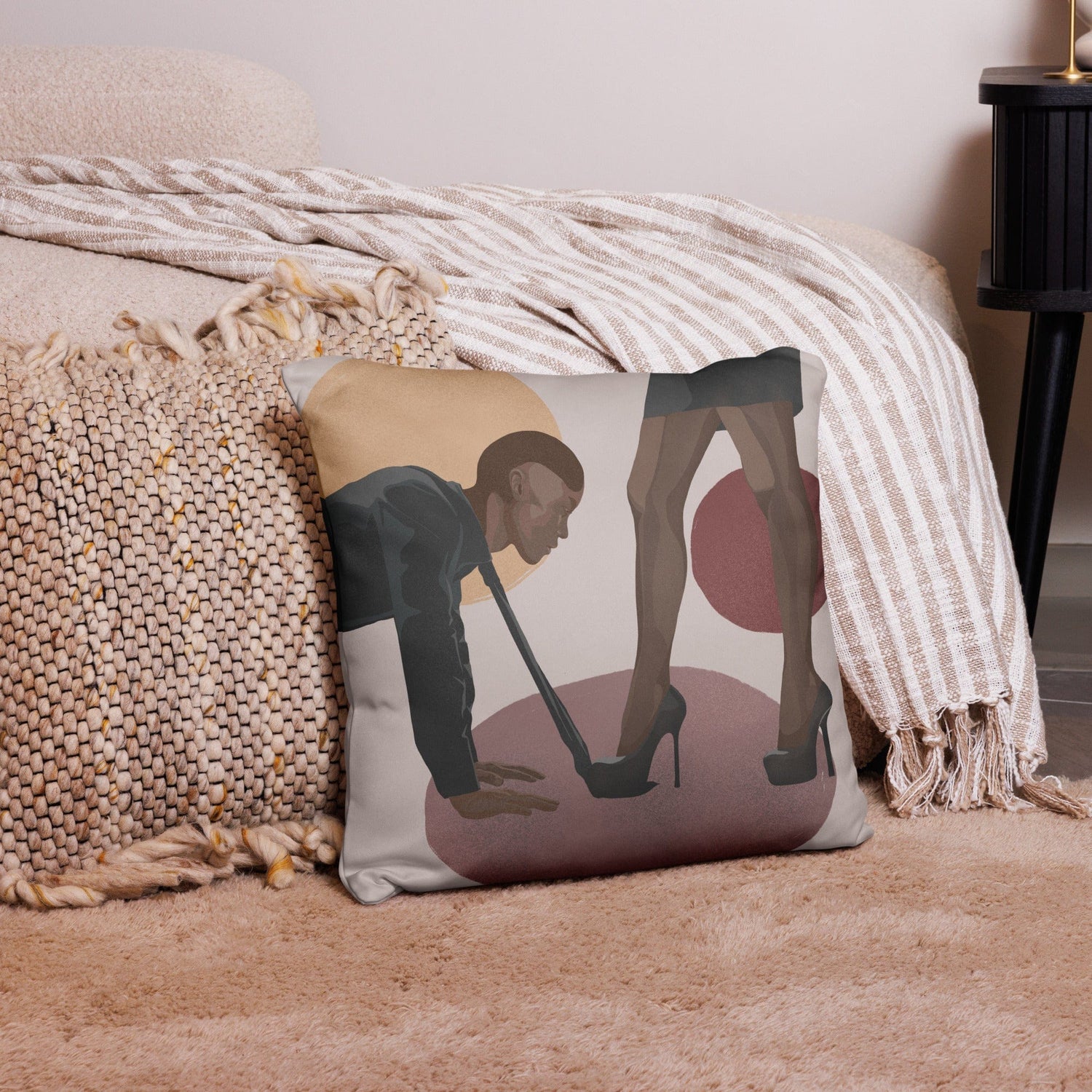 Submissive Man - Boho Pillow