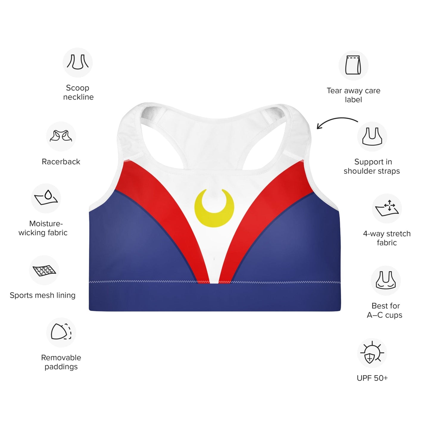 Moonie Sports Bra (Padded)