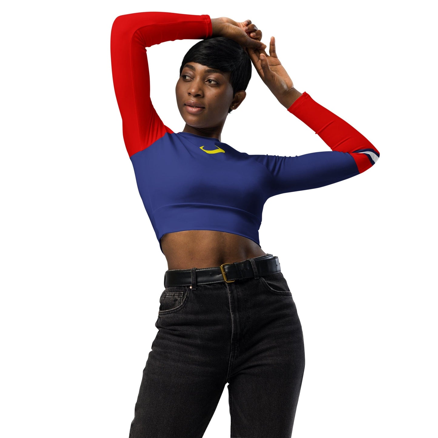 Sailor Moon Long Sleeve Crop Top