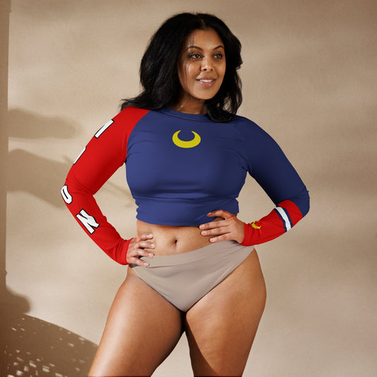Sailor Moon Long Sleeve Crop Top