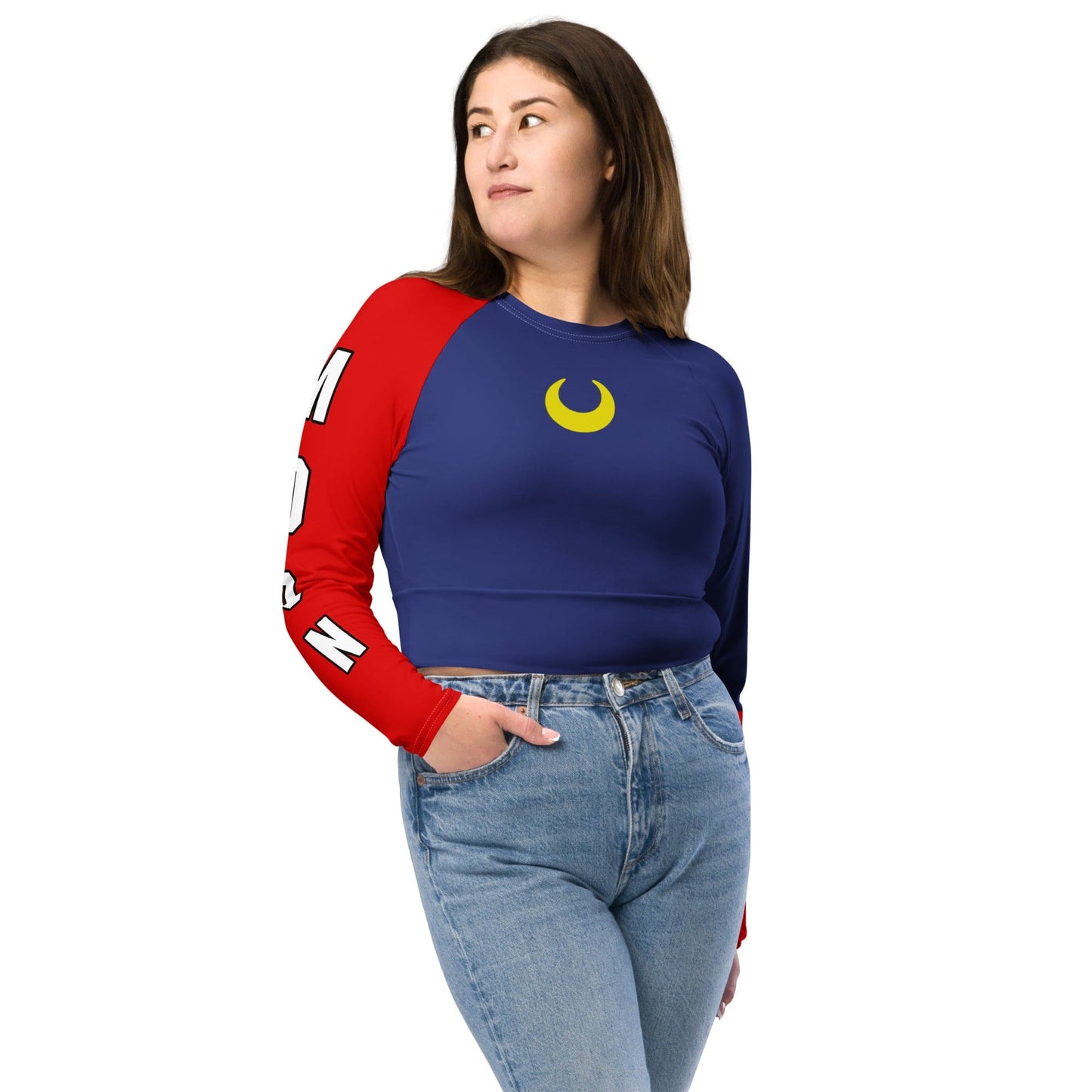 Sailor Moon Long Sleeve Crop Top
