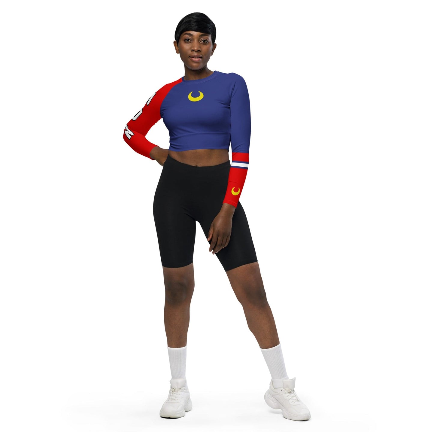 Sailor Moon Long Sleeve Crop Top