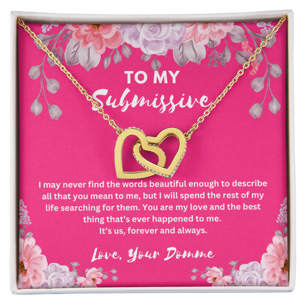 To My Submissive Interlocking Necklace