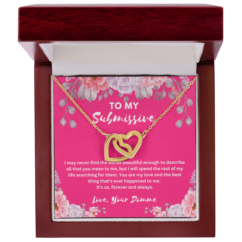 To My Submissive Interlocking Necklace