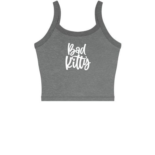 Bad Kitty Spaghetti Strap Crop Top