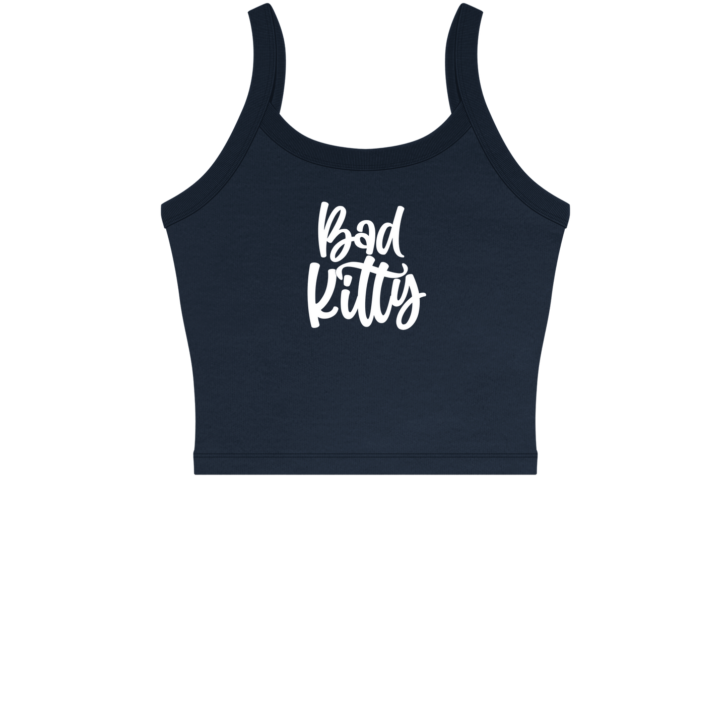 Bad Kitty Spaghetti Strap Crop Top