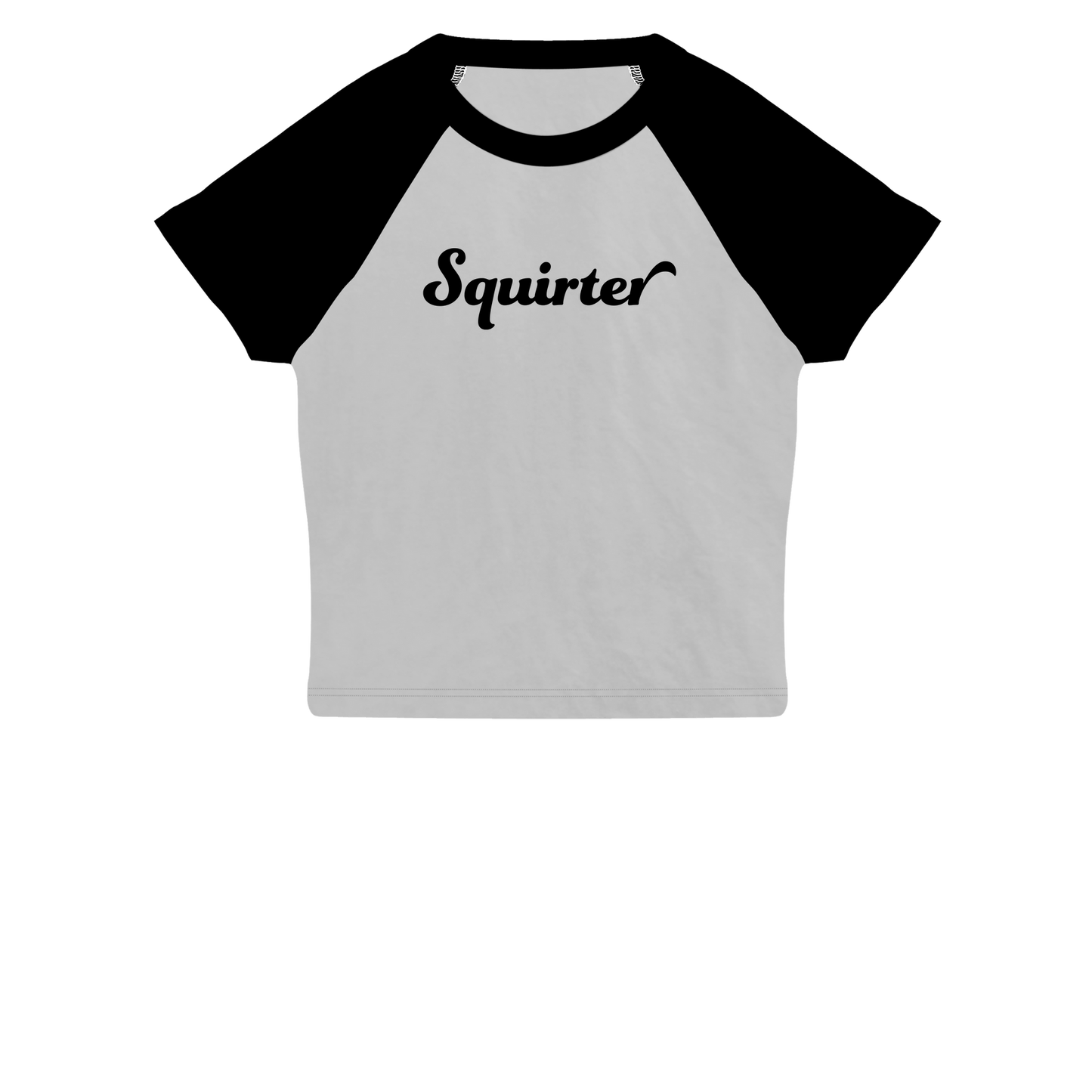 Squirter Raglan Crop Top
