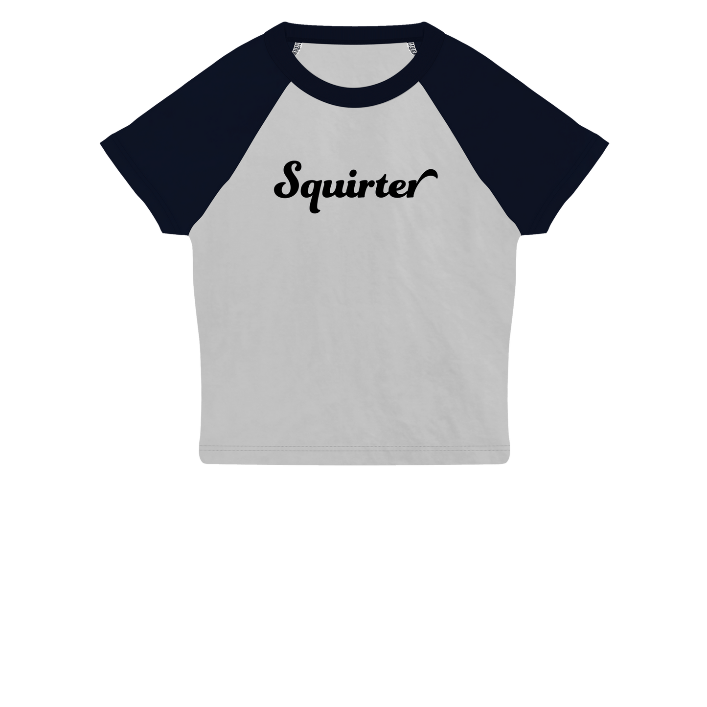 Squirter Raglan Crop Top