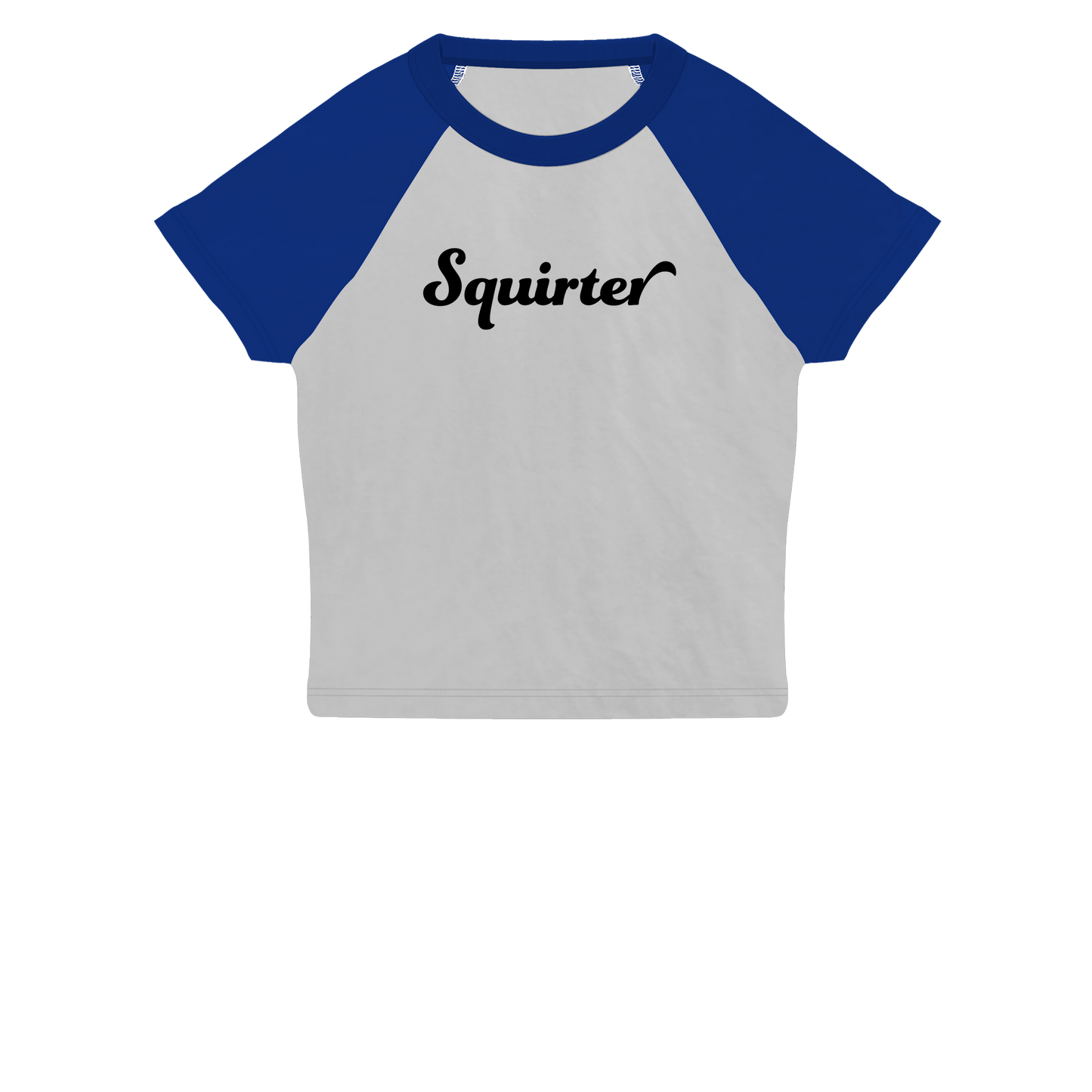 Squirter Raglan Crop Top