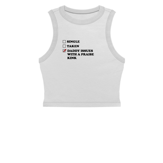 Daddy Issues With A Praise Kink (Crop Top)