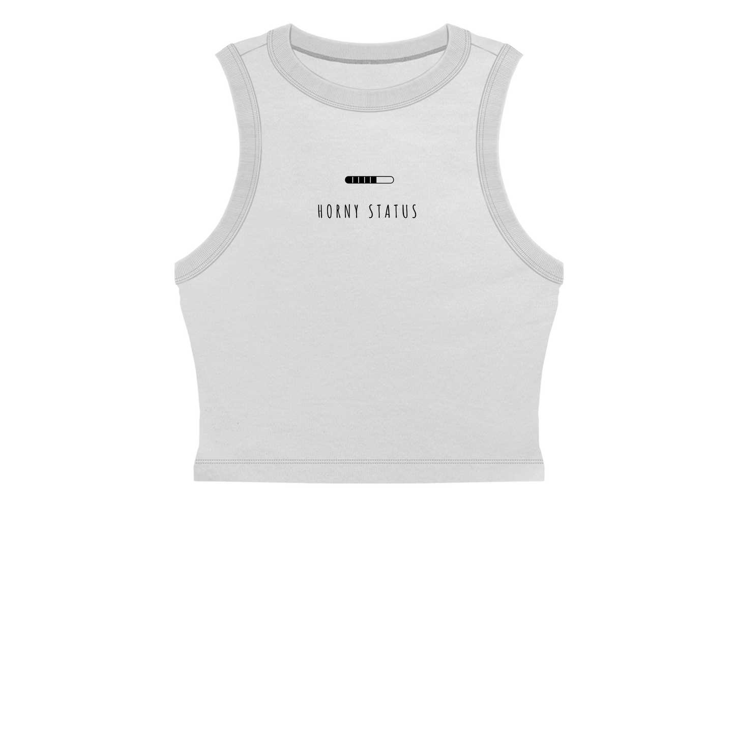 Horny Status Crop Top
