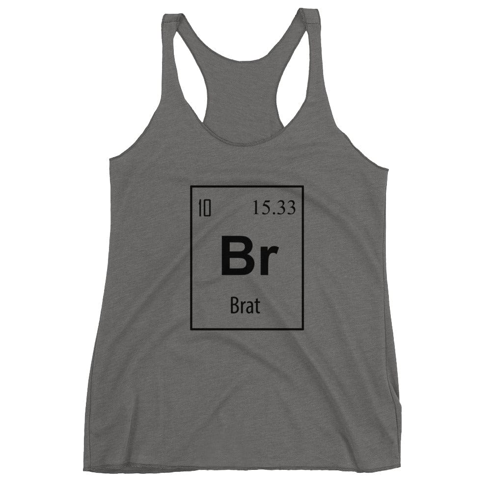 Brat Element Tank Top (Women's Racerback Tank)
