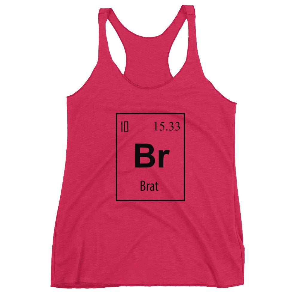 Brat Element Tank Top (Women's Racerback Tank)