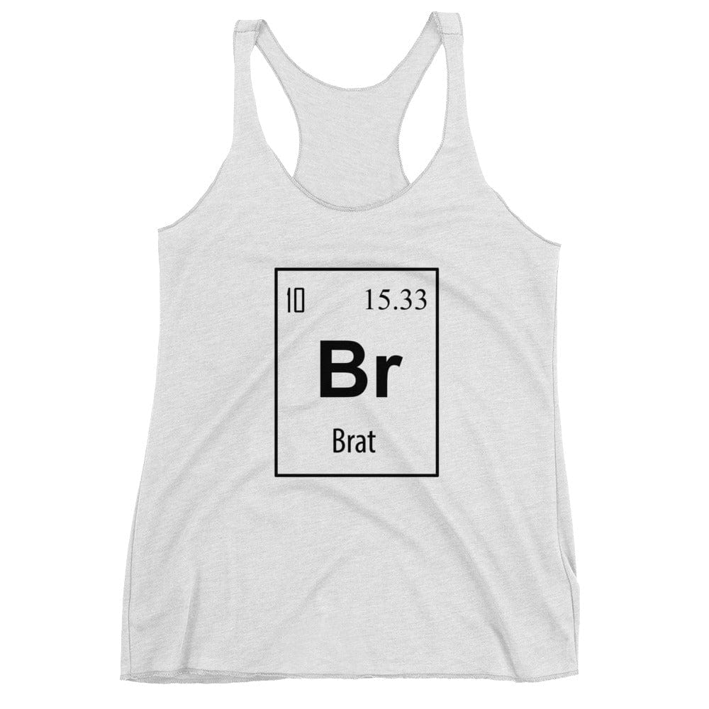 Brat Element Tank Top (Women's Racerback Tank)