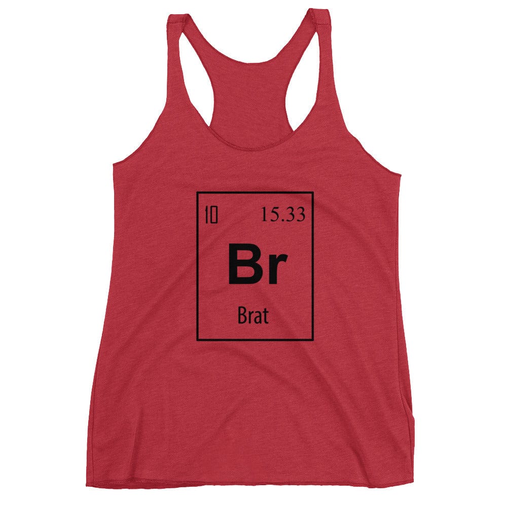 Brat Element Tank Top (Women's Racerback Tank)