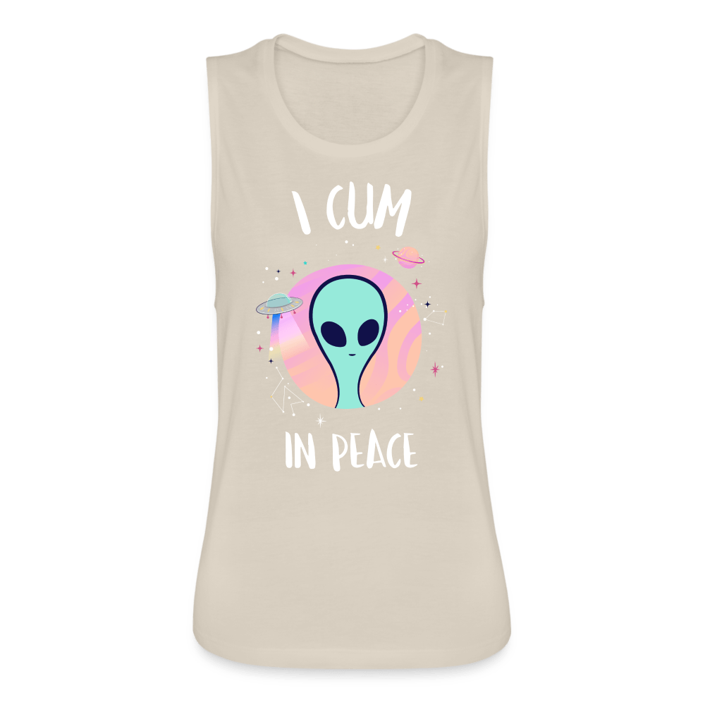 I Cum In Peace tank top - dust