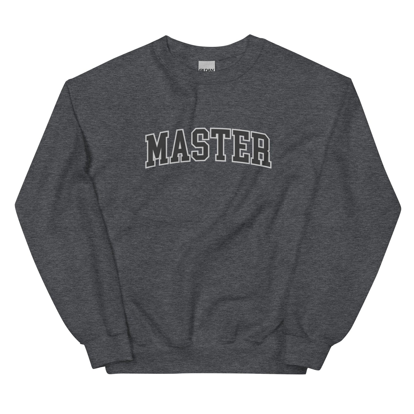 Master Sweatshirt (Unisex) - Collegiate Font