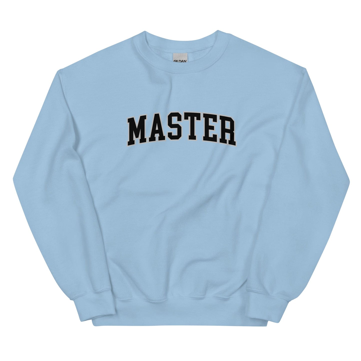 Master Sweatshirt (Unisex) - Collegiate Font