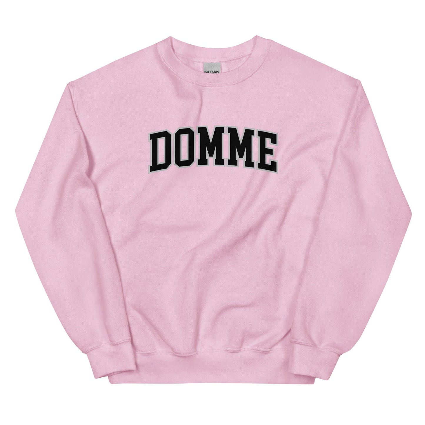 Domme Sweatshirt - Collegiate Font (Unisex)