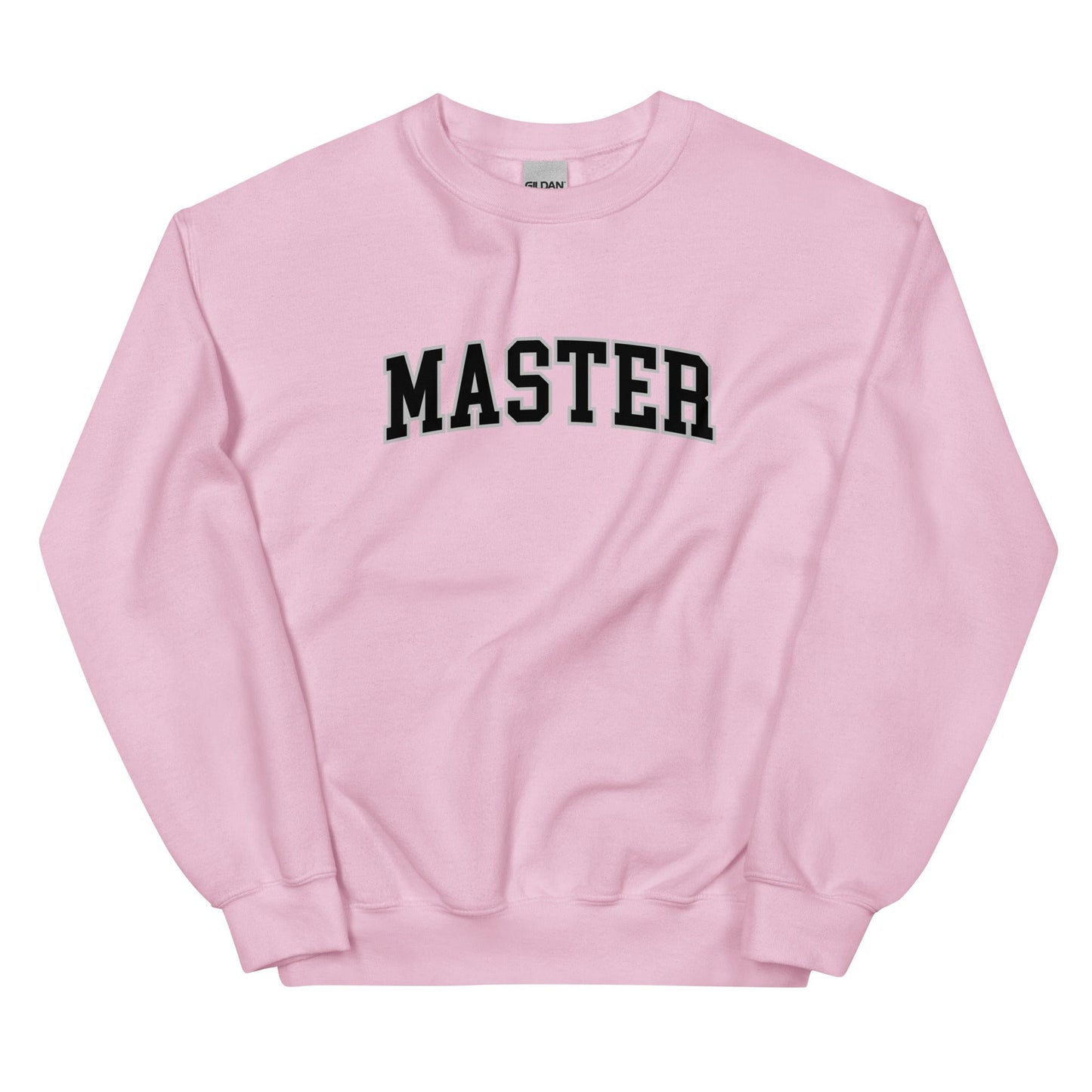 Master Sweatshirt (Unisex) - Collegiate Font