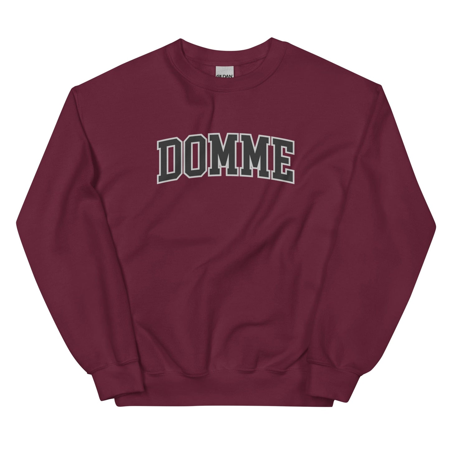 Domme Sweatshirt - Collegiate Font (Unisex)