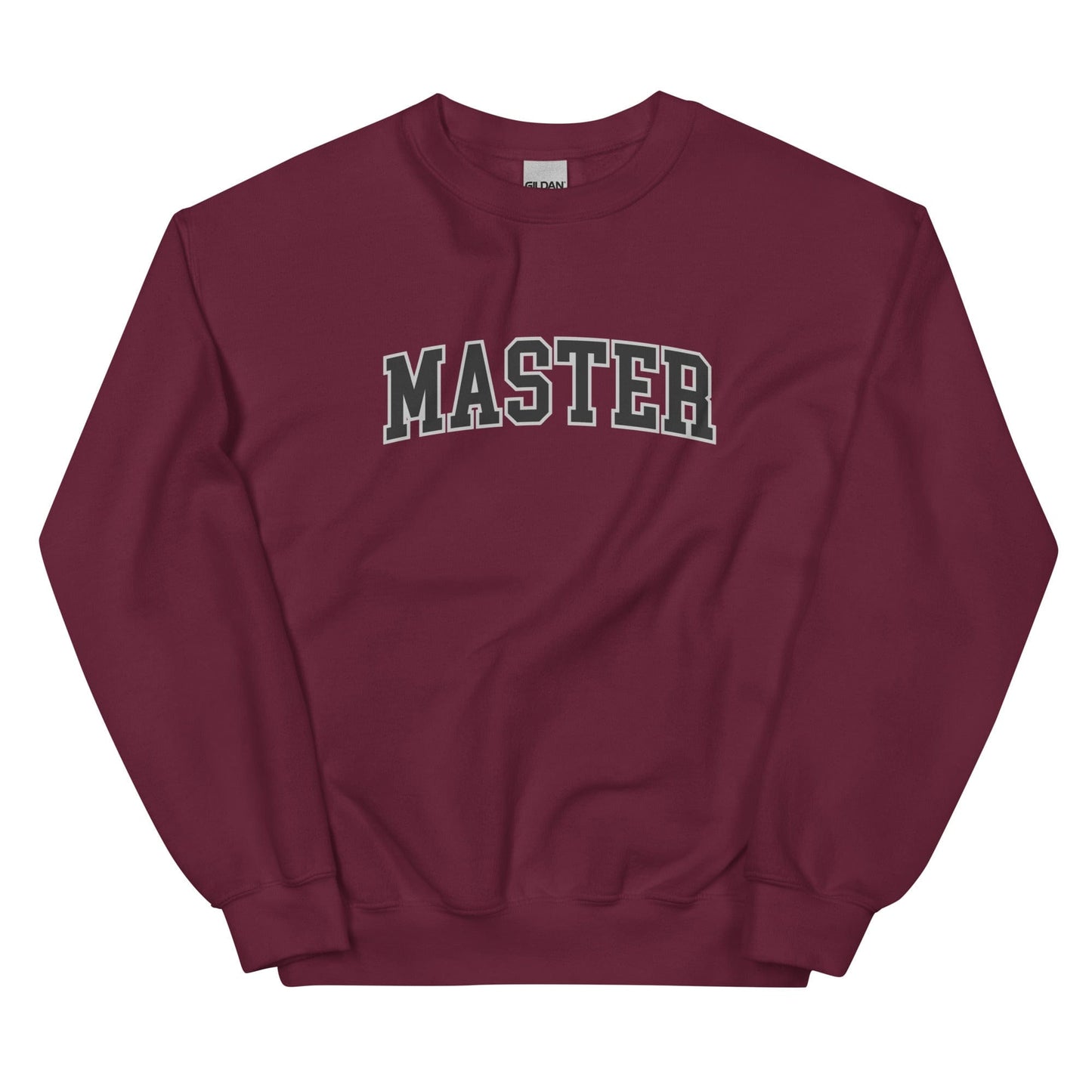 Master Sweatshirt (Unisex) - Collegiate Font