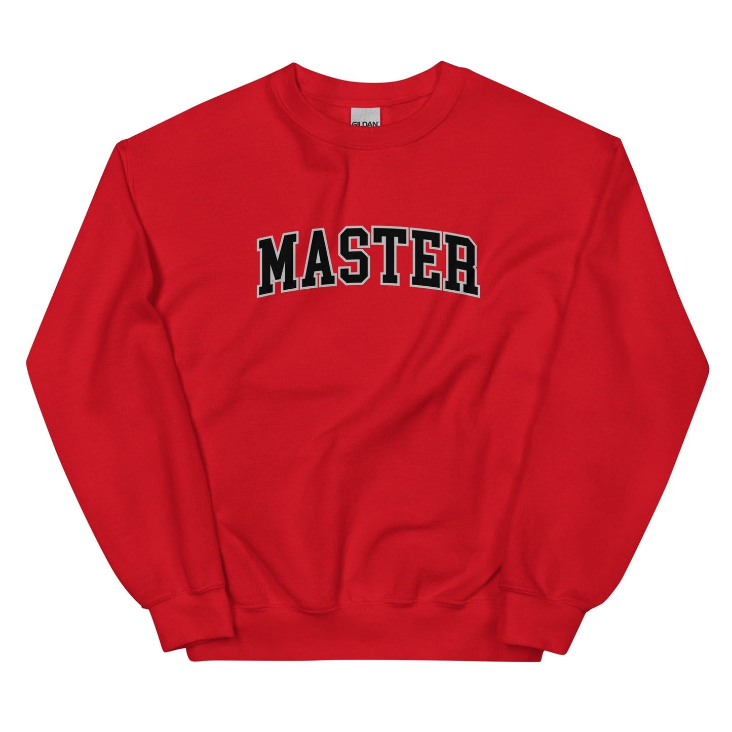Master Sweatshirt (Unisex) - Collegiate Font