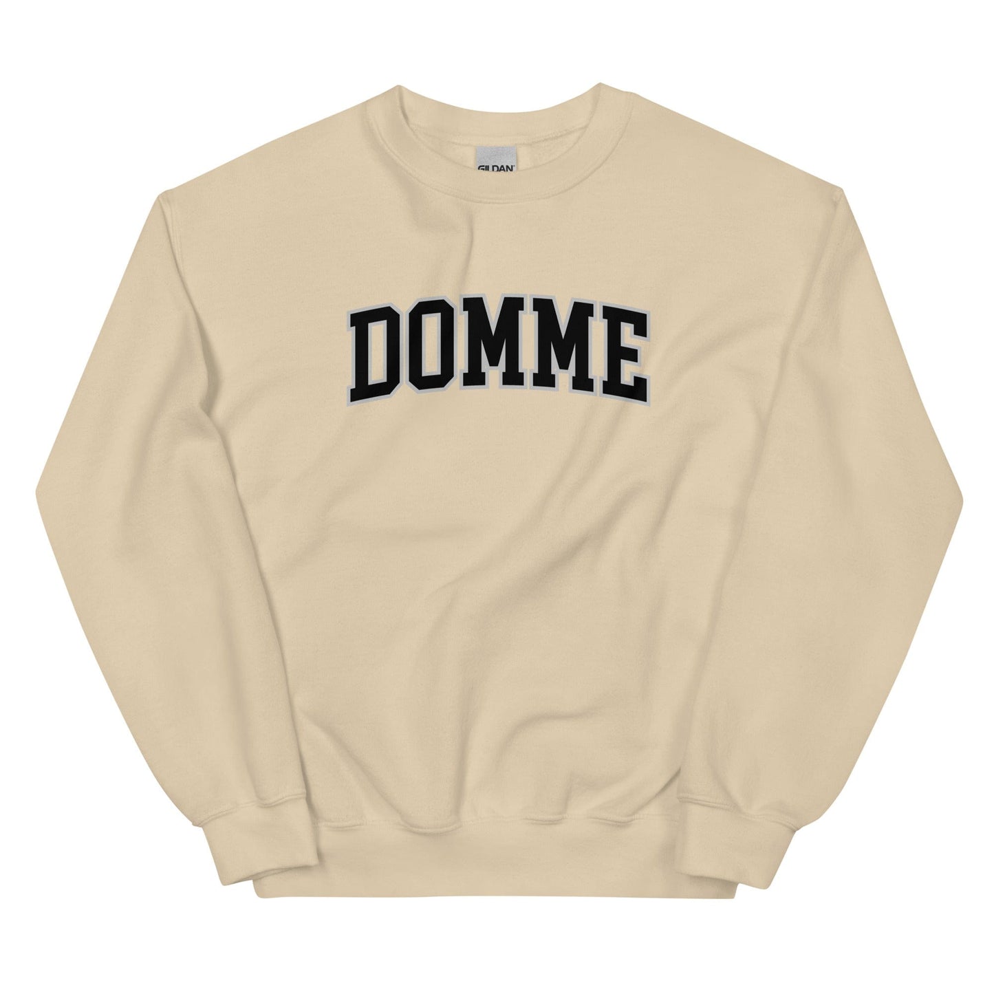 Domme Sweatshirt - Collegiate Font (Unisex)