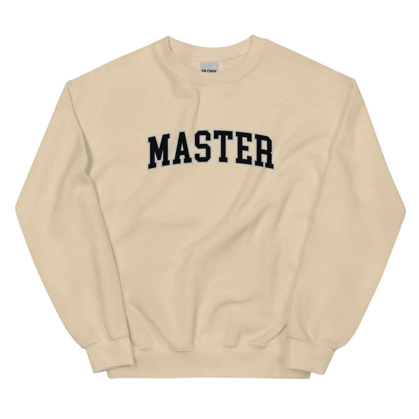 Master Sweatshirt (Unisex) - Collegiate Font