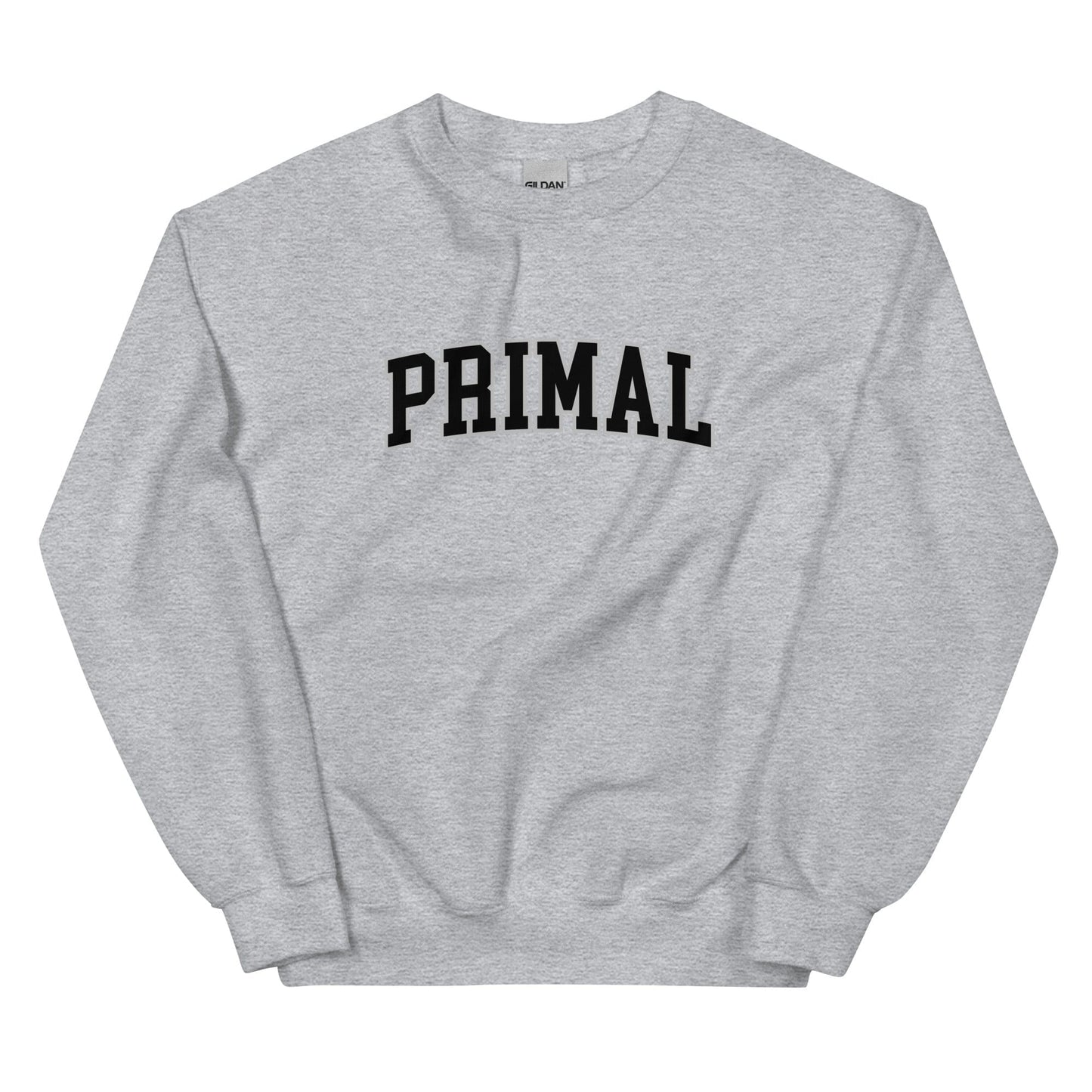 Primal Sweatshirt (Unisex) - Collegiate Font
