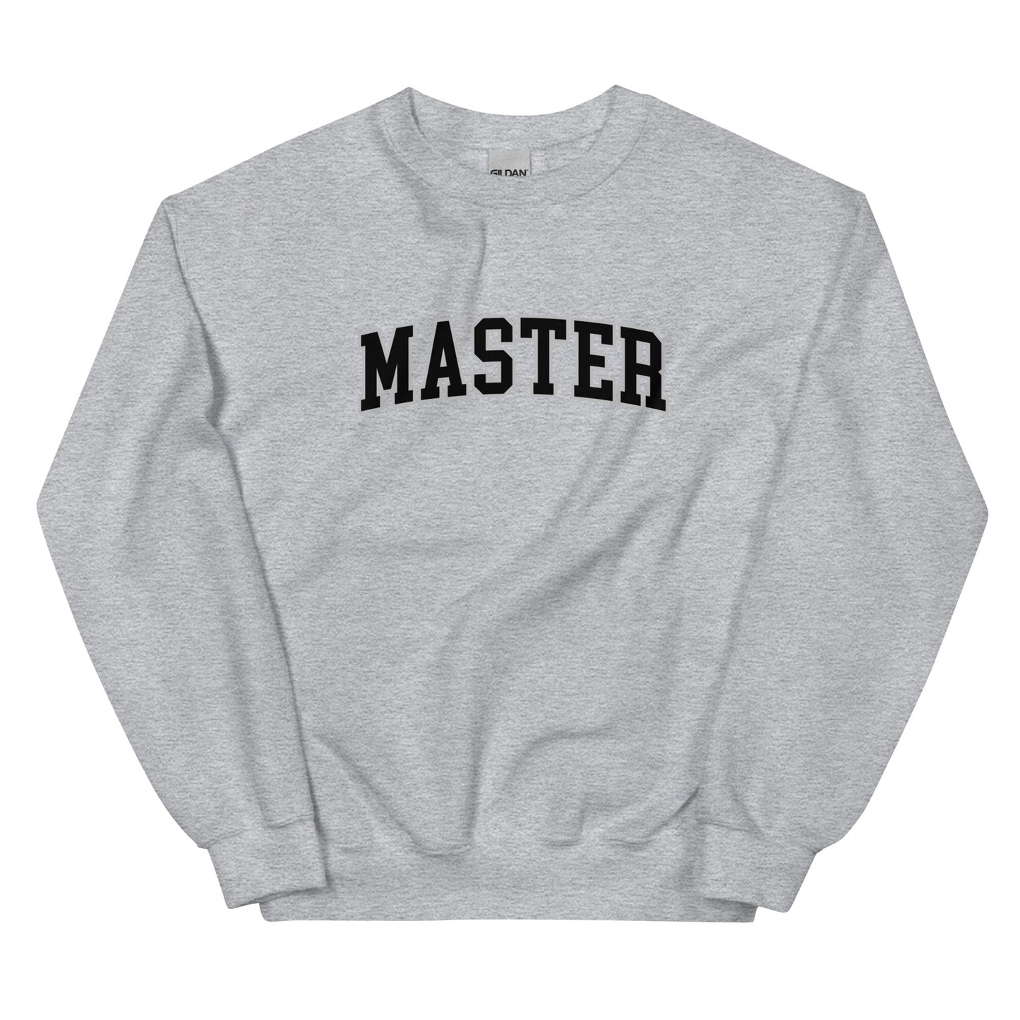 Master Sweatshirt (Unisex) - Collegiate Font