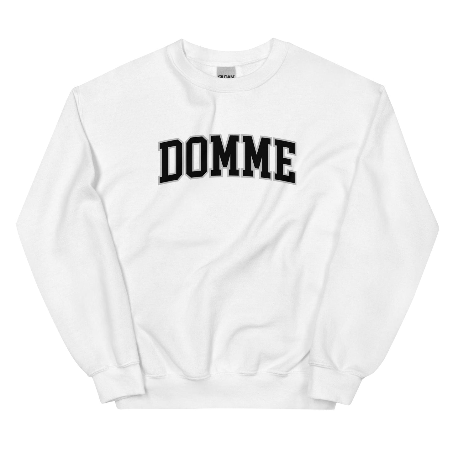 Domme Sweatshirt - Collegiate Font (Unisex)