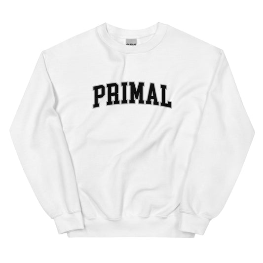 Primal Sweatshirt (Unisex) - Collegiate Font