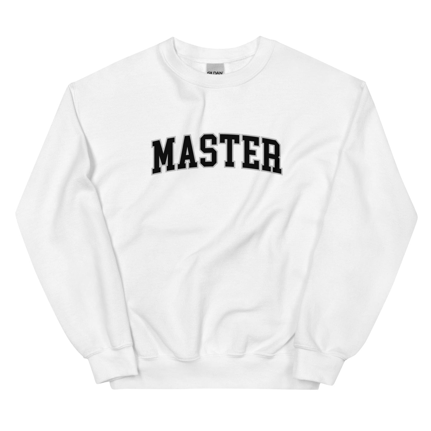 Master Sweatshirt (Unisex) - Collegiate Font