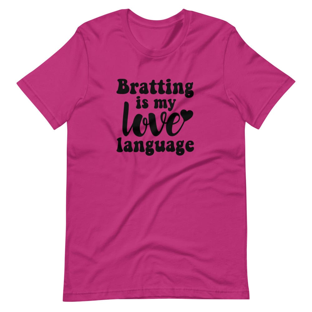 Bratting is my Love Language T-Shirt (Unisex)