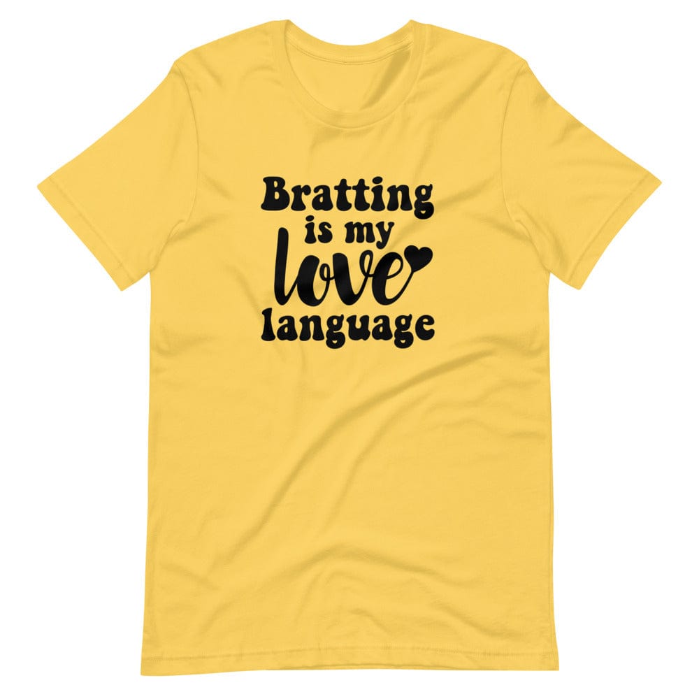 Bratting is my Love Language T-Shirt (Unisex)