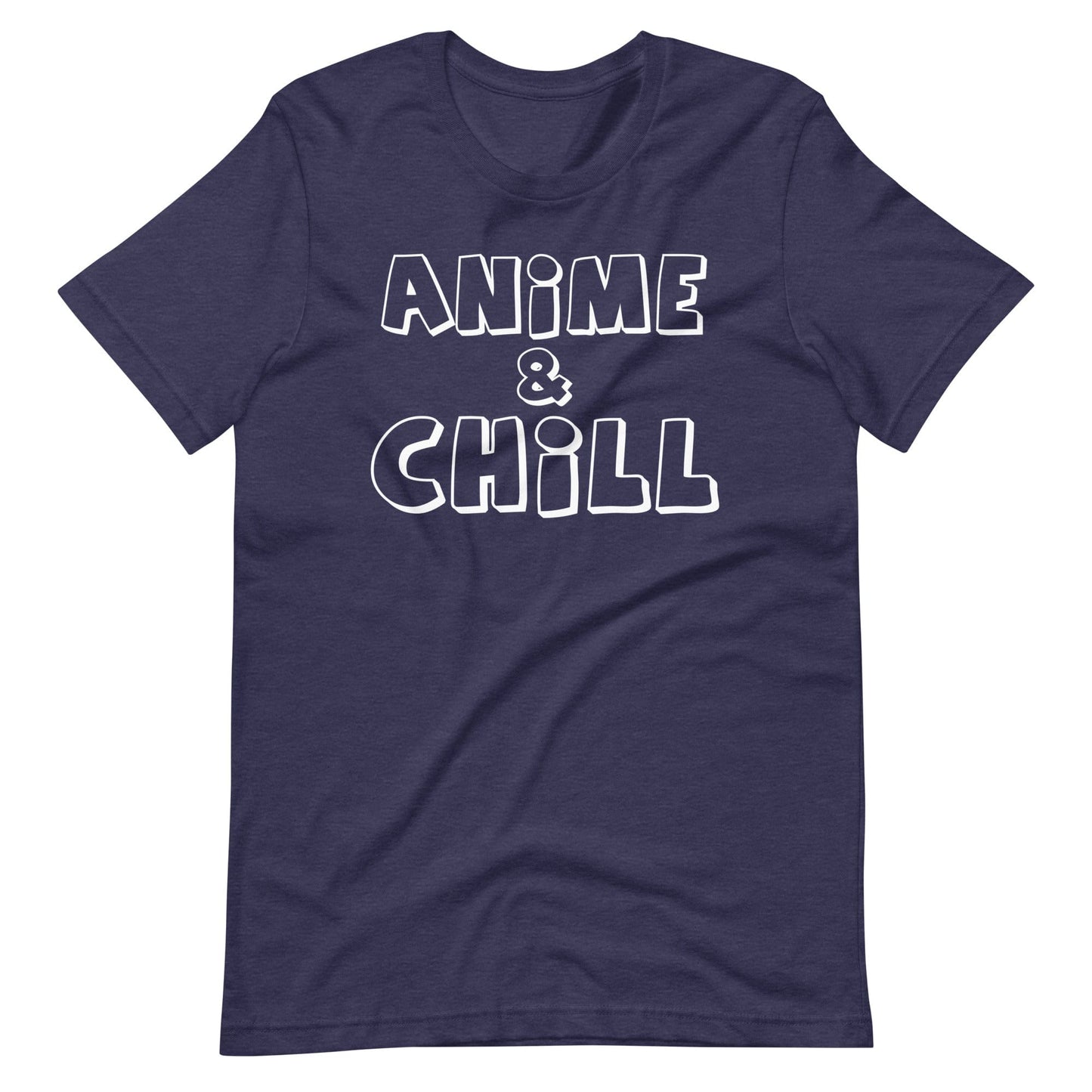 Anime & Chill T-Shirt (Unisex) (White Lettering)