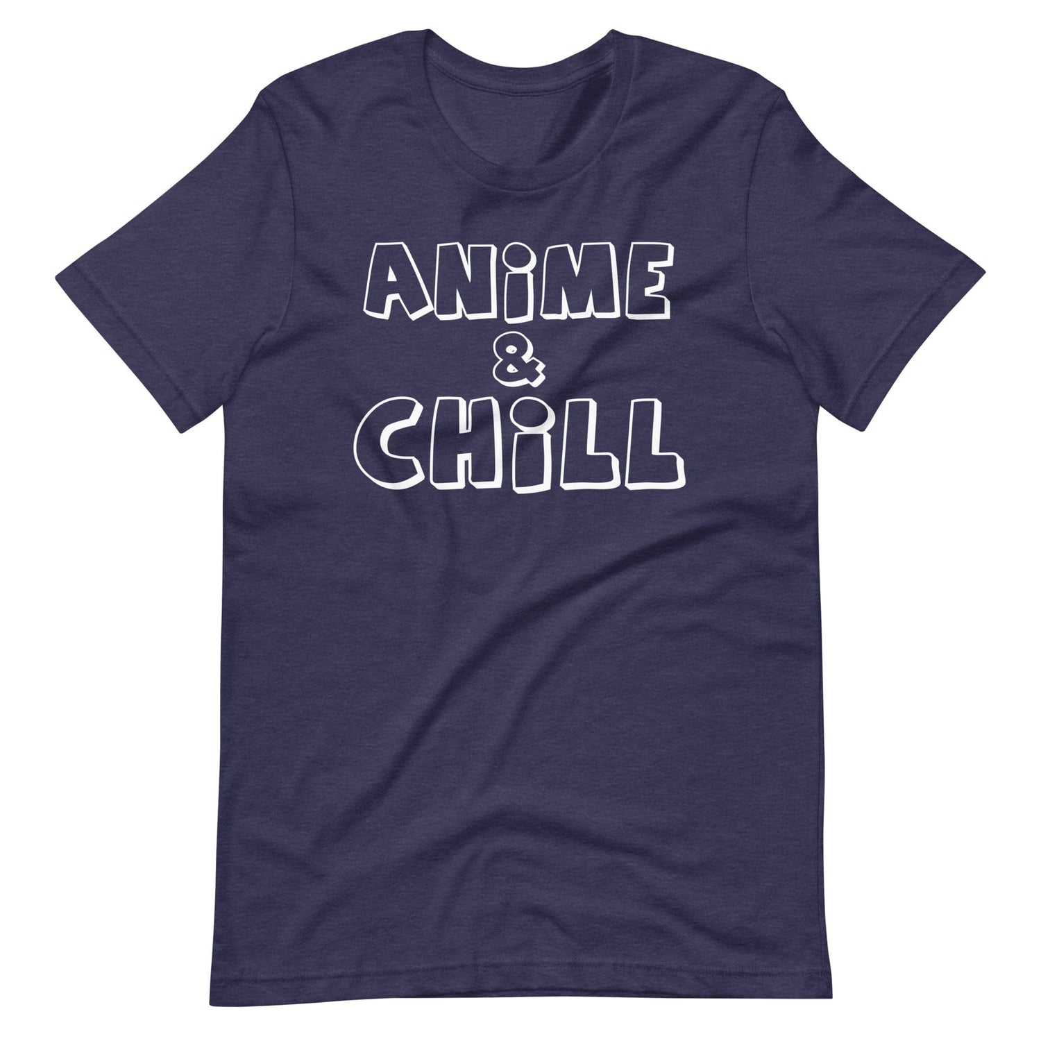 Anime & Chill T-Shirt (Unisex) (White Lettering)